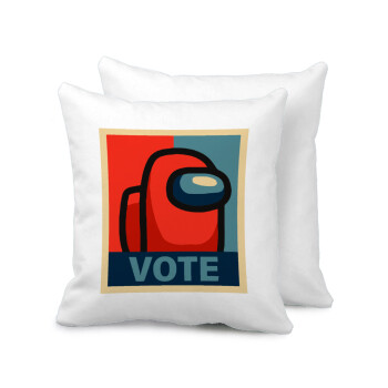 Among US VOTE, Sofa cushion 40x40cm includes filling