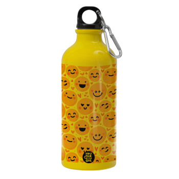 Emojis Love, Water bottle 600ml