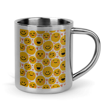 Emojis Love, Mug Stainless steel double wall 300ml