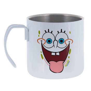 SpongeBob SquarePants smile, Mug Stainless steel double wall 400ml