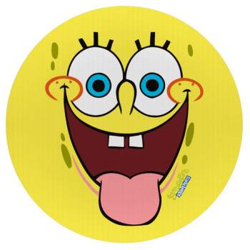 SpongeBob SquarePants smile, Mousepad Round 20cm