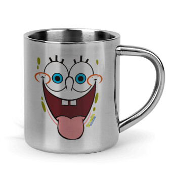 SpongeBob SquarePants smile, Mug Stainless steel double wall 300ml