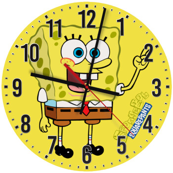 SpongeBob SquarePants character, Ρολόι τοίχου ξύλινο (30cm)