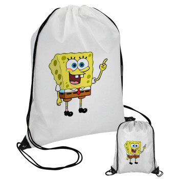 SpongeBob SquarePants character, Pouch bag with black cords (1 piece)