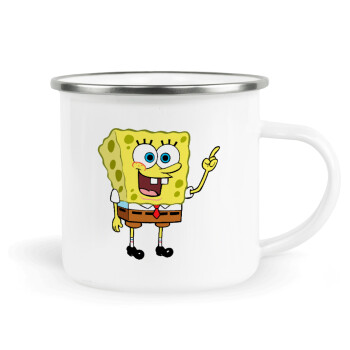 SpongeBob SquarePants character, Κούπα Μεταλλική εμαγιέ λευκη 360ml