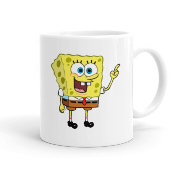 SpongeBob SquarePants character, Ceramic coffee mug, 330ml (1pcs)