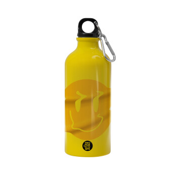 Smile avatar distrorted, Water bottle 600ml