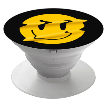 Smile avatar distrorted, Phone Holders Stand  Λευκό Βάση Στήριξης Κινητού στο Χέρι