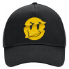 Adult Ultimate Hat BLACK, (100% COTTON DRILL, ADULT, UNISEX, ONE SIZE)