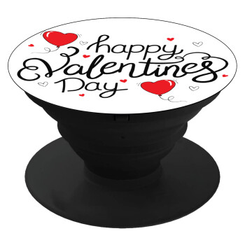 Happy Valentines Day!!!, Phone Holders Stand  Black Hand-held Mobile Phone Holder