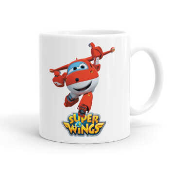 Super Wings, Ceramic coffee mug, 330ml (1pcs)