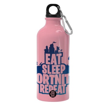 Eat Sleep Fortnite Repeat, Water bottle 600ml