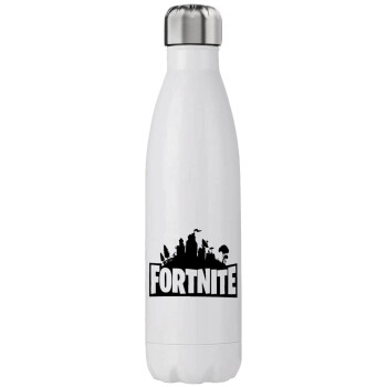 Fortnite, Μεταλλικό παγούρι θερμός (Stainless steel), διπλού τοιχώματος, 750ml