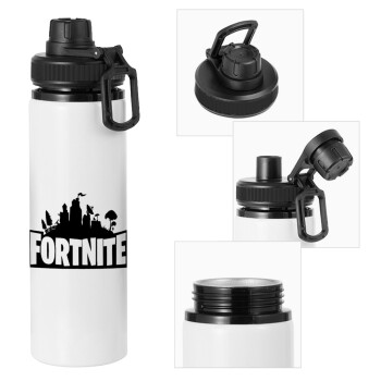 Fortnite, Metal water bottle with safety cap, aluminum 850ml