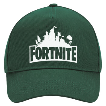 Fortnite, Adult Ultimate Hat GREEN, (100% COTTON DRILL, ADULT, UNISEX, ONE SIZE)