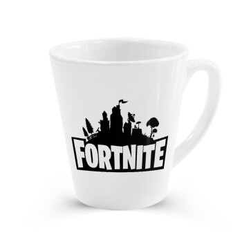 Fortnite, Κούπα κωνική Latte Λευκή, κεραμική, 300ml