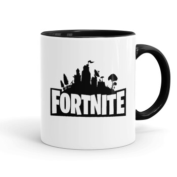 Fortnite, Mug colored black, ceramic, 330ml