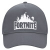 Ultimate Adult Hat Grey, (100% COTTON DRILL, ADULT, UNISEX, ONE SIZE)