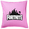 Sofa cushion Pink 50x50cm includes filling