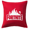 Sofa cushion RED 50x50cm includes filling