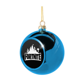 Fortnite, Blue Christmas tree ball ornament 8cm