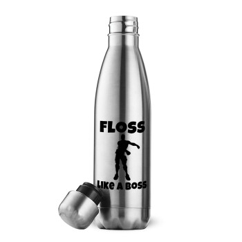 Fortnite Floss Like a Boss, Inox (Stainless steel) double-walled metal mug, 500ml