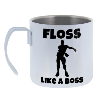 Fortnite Floss Like a Boss, Mug Stainless steel double wall 400ml