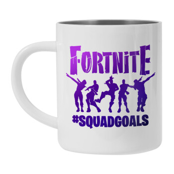 Fortnite #squadgoals, Mug Stainless steel double wall 300ml