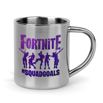 Fortnite #squadgoals, Mug Stainless steel double wall 300ml