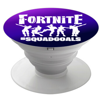 Fortnite #squadgoals, Phone Holders Stand  Λευκό Βάση Στήριξης Κινητού στο Χέρι