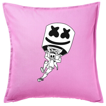 Fortnite Marshmello, Sofa cushion Pink 50x50cm includes filling