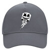 Ultimate Adult Hat Grey, (100% COTTON DRILL, ADULT, UNISEX, ONE SIZE)