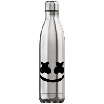 Marshmello, Μεταλλικό παγούρι θερμός Inox (Stainless steel), διπλού τοιχώματος, 750ml