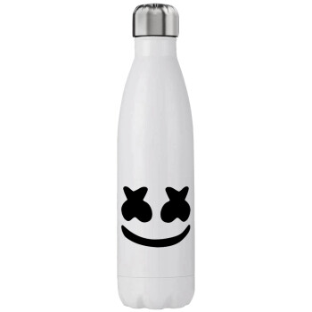 Marshmello, Μεταλλικό παγούρι θερμός (Stainless steel), διπλού τοιχώματος, 750ml