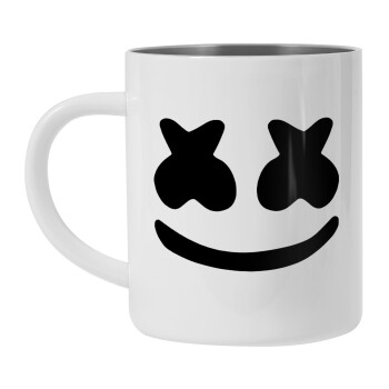 Marshmello, Mug Stainless steel double wall 450ml