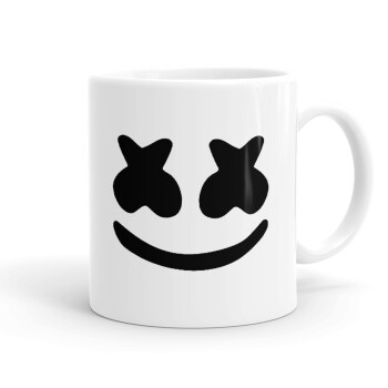 Marshmello, Ceramic coffee mug, 330ml (1pcs)