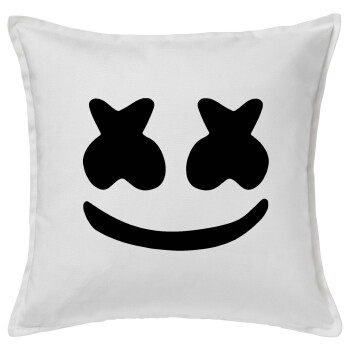 Marshmello, Sofa cushion White 50x50cm includes filling