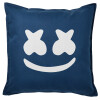 Sofa cushion Blue 50x50cm includes filling