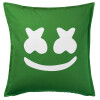 Sofa cushion Green 50x50cm includes filling