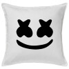 Sofa cushion White 50x50cm includes filling