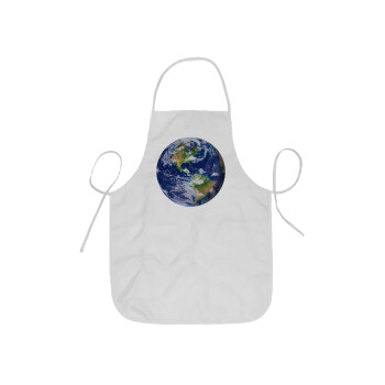 Planet Earth, Ποδιά Σεφ ολόσωμη κοντή  Παιδική (44x62cm)