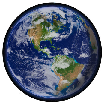 Planet Earth, Mousepad Round 20cm