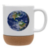 Ceramic coffee mug Cork (MAT), 330ml (1pcs)