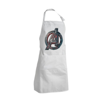 Avengers, Adult Chef Apron (with sliders and 2 pockets)