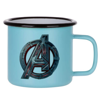 Avengers, Κούπα Μεταλλική εμαγιέ ΜΑΤ σιέλ 360ml