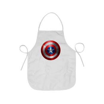 Captain America, Chef Apron Short Full Length Adult (63x75cm)