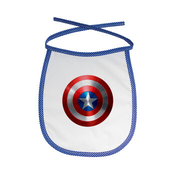 Captain America, Σαλιάρα μωρού αλέκιαστη με κορδόνι Μπλε