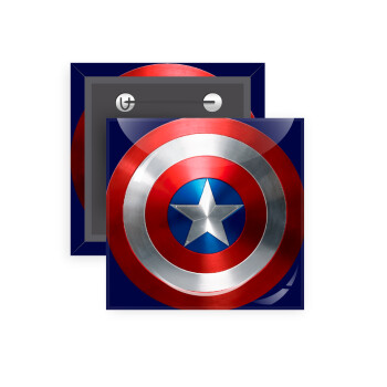 Captain America, Κονκάρδα παραμάνα τετράγωνη 5x5cm