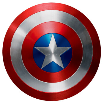 Captain America, Mousepad Round 20cm