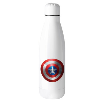 Captain America, Μεταλλικό παγούρι θερμός (Stainless steel), 500ml